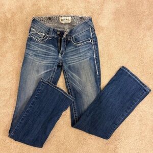 Ariat Women's Dark Blue Boot Cut Jeans